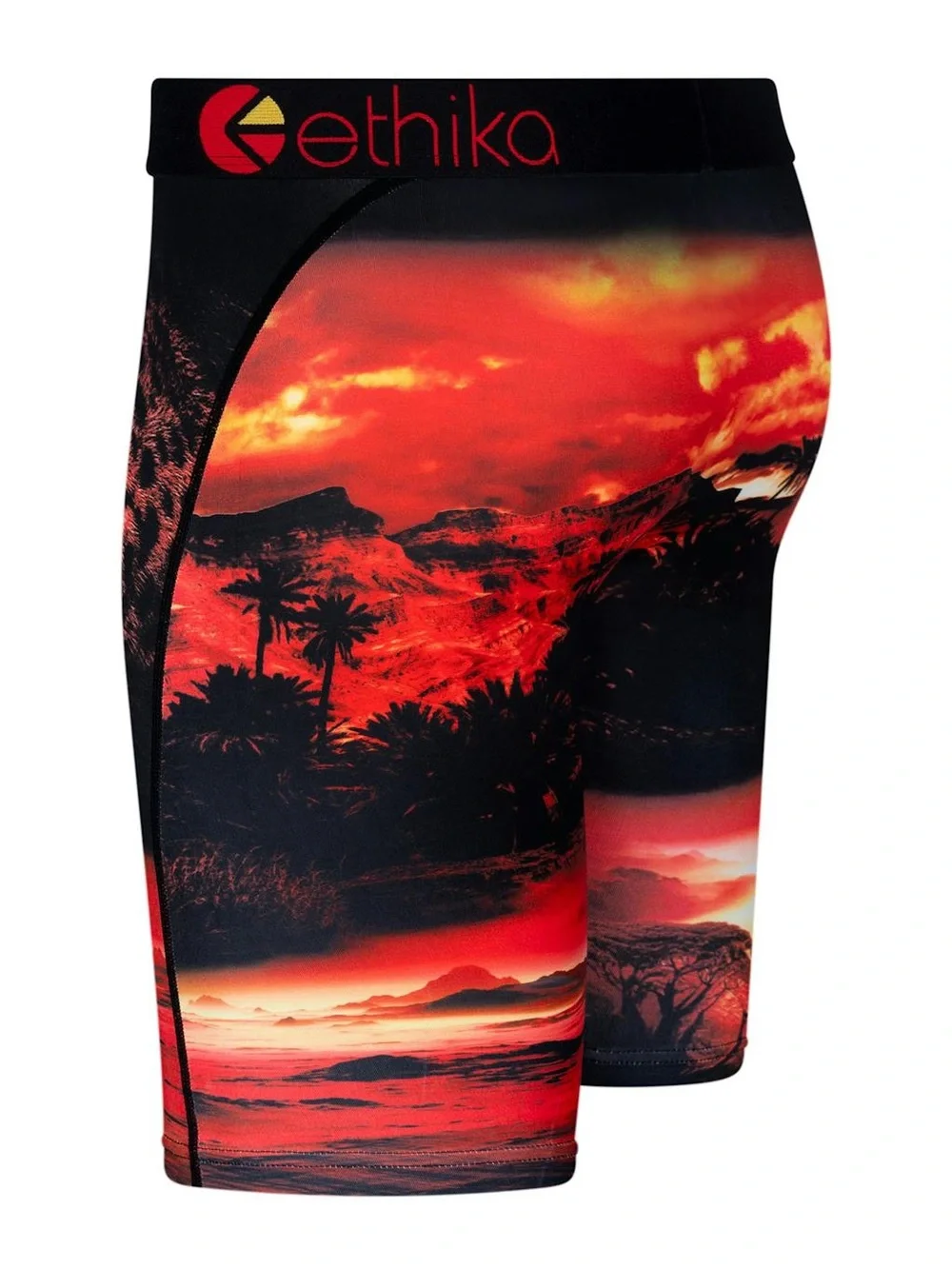 ethika Multicolor Graphic The Staple Boxer Briefs Trio - Blue, Red, Gold